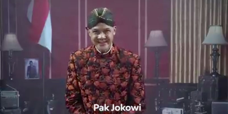 Ucapkan Selamat Ulang Tahun Ke Jokowi, Ganjar Pranowo Berdoa Gerak Langkahnya Jadi Inspirasi