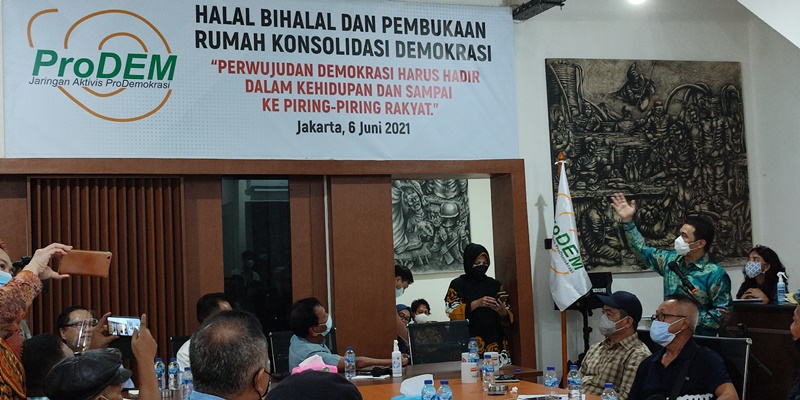 Resmikan Markas ProDEM, Wagub DKI: Keadilan Harus Tegak Siapa Pun Presidennya