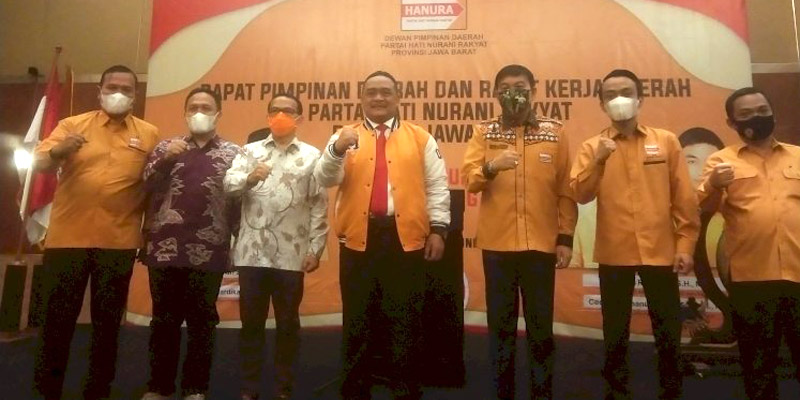 Hanura Jabar Tatap Pemilu 2024 Dengan Kemenangan, Kader Cengeng Silakan Keluar<i>!</i>