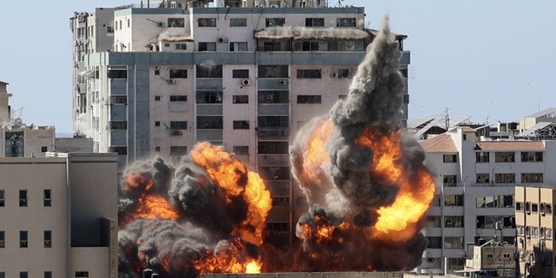 Militer Israel Tantang AS Dan Negara Barat Yang Kritik Penyerangan Gedung Di Gaza: Belajarlah Taktik Perang, Datang Ke Sini Dan Lihat!