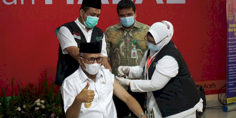 Hampir Sebulan Terpapar Covid-19, Gubernur Aceh Masih Belum Dinyatakan Sembuh