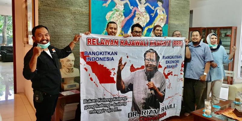 Relawan Rajawali Bangkit Yakin Hanya Rizal Ramli Yang Bisa Perbaiki Indonesia