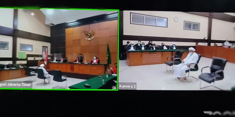 Kasus Hasil Swab Test Covid-19 RS Ummi Bogor, Habib Rizieq Divonis 4 Tahun Penjara