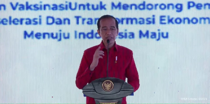 Jokowi Umumkan Pelaksanaan PPKM Darurat Jawa-Bali Di Hadapan Pengusaha