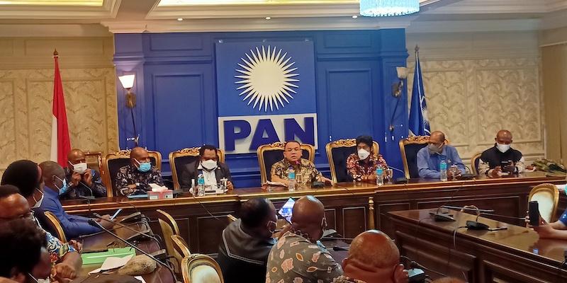 Kepada Fraksi PAN, Delegasi Papua Ingin Kualitas Otonomi Khusus Ditingkatkan