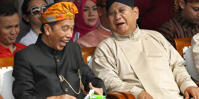 Wacana Jokowi-Prabowo Cuma Dibuat Relawan Yang Punya Kegenitan Tinggi Terhadap Kekuasaan