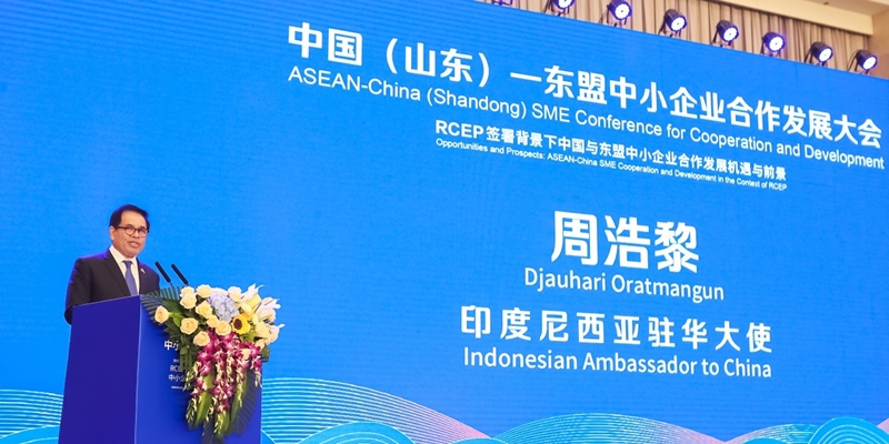 KBRI Beijing Promosikan dan Fasilitasi UKM Indonesia di Shandong