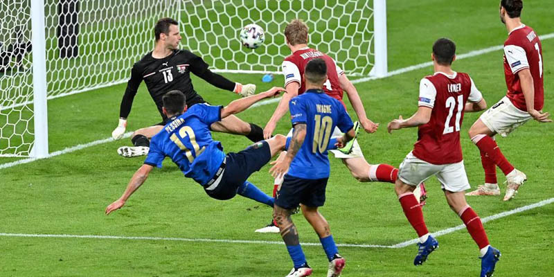 Menang Dramatis Atas Austria, Italia Bakal Hadapi Pemenang Belgia Vs Portugal