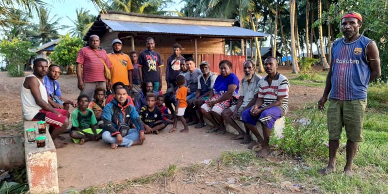Demi Sebuah Puskesmas, Warga Kampung Wambi Papua Rela Hibahkan Tanahnya