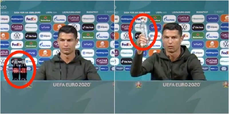 UEFA Beri Peringatan Pada Pemain Euro 2020 Usai Aksi Pindah Botol Sponsor Ala Ronaldo