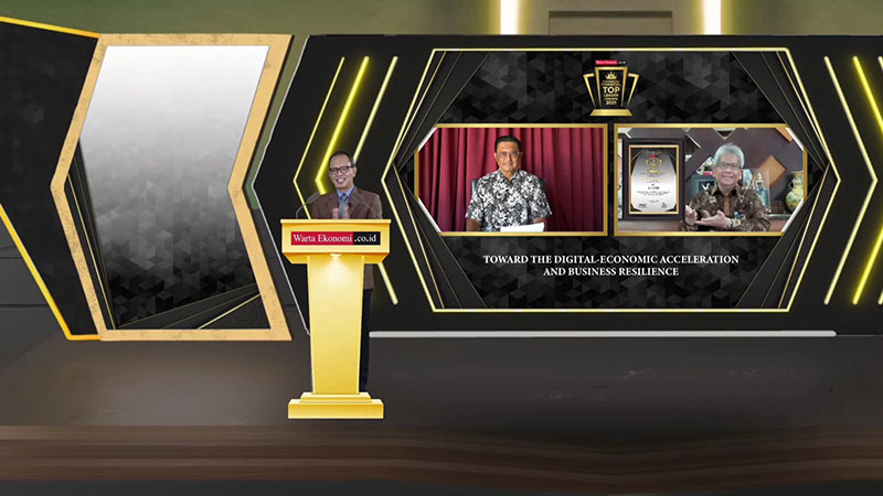 bank bjb Raih Penghargaan Di Ajang Indonesia Financial Top Leader Award 2021