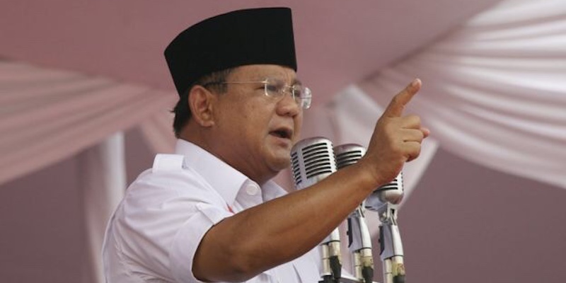 Prabowo Subianto: Indonesia Selalu Diganggu Kekuatan Asing