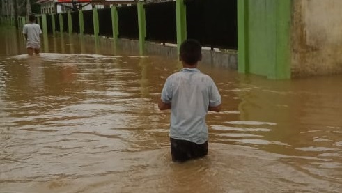 Sempat Surut, Banjir Kembali Landa Dua Desa di Kabupaten Aceh Jaya