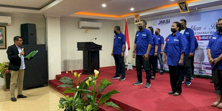 16 Pengurus Daerah JMSI Maluku Resmi Dilantik