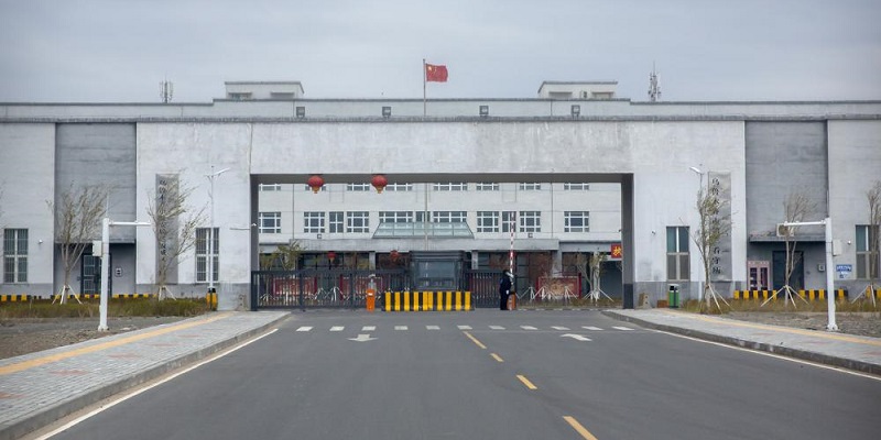 Pusat Penahanan No. 3 di Dabancheng, Urumqi, Wilayah Xinjiang, China/AP