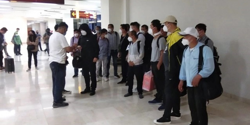20 TKA China Tiba Di Jakarta 25 Juni, Lalu Terbang Ke Makassar Pada 3 Juli