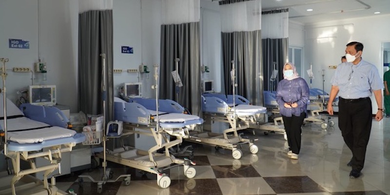 150 Bed Perawatan Intensif Sudah Siap Di Asrama Haji Pondok Gede