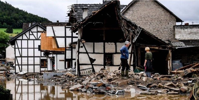 Hujan Lebat Picu Banjir Di Jerman Barat, 42 Orang Meninggal Dunia