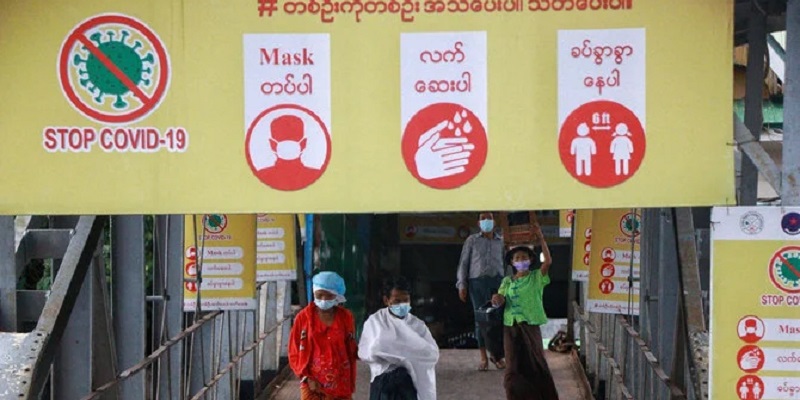 Kasus Covid-19 Myanmar Melonjak, Min Aung Hlaing Cari Kerjasama Internasional