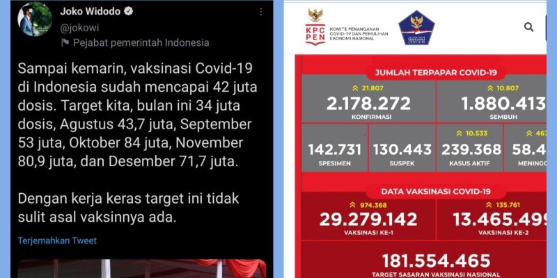 Data Vaksinasi Beda, Syahrial Nasution: Jadi Ingat Gelar Jokowi <i>The King Of Lip Servive</i>