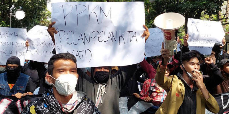 Kesbangpol: Massa Aksi Tolak PPKM Mayoritas Bukan Warga Kota Bandung