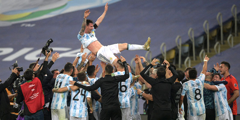 Kalahkan Brasil Di Maracana, Argentina Dan Messi Tuntaskan Dahaga Juara