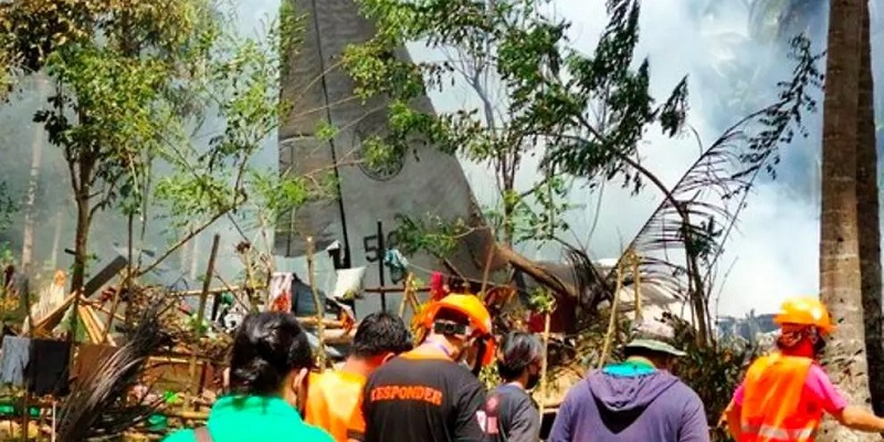 Update Korban Jatuh Pesawat C-130 Di Filipina: 47 Orang Meninggal, 49 Terluka