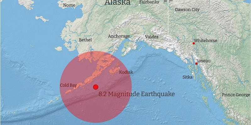 Usai Diguncang Gempa Magnitudo 8,2, Total 61 WNI di Alaska Aman