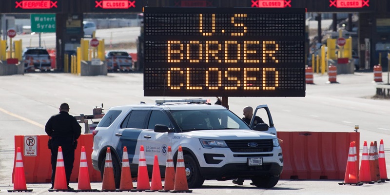 AS Tetap Akan Perpanjang Penutupan Perbatasan Meksiko Dan Kanada