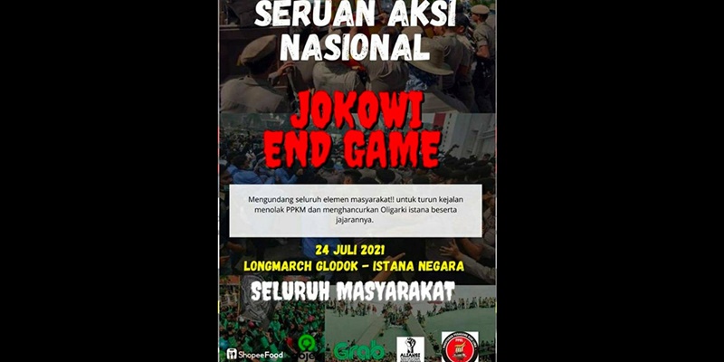 Grab Bantah Dukung Aksi "Jokowi End Game" Tolak PPKM