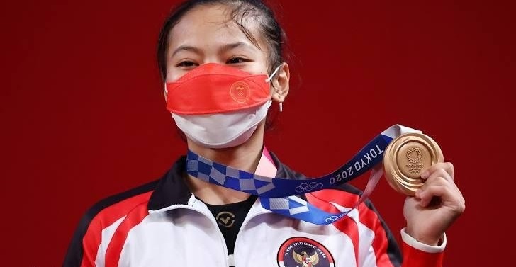 Ini Sang Peraih Medali Pertama Untuk Indonesia Di Olimpiade Tokyo