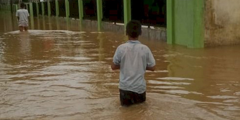 Sempat Surut, Banjir Kembali Rendam 2 Desa Di Aceh Jaya