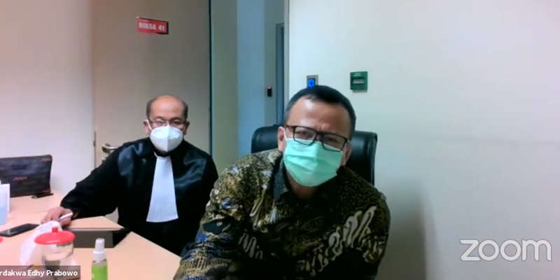 Beda Sendiri, Hakim Suparman Tidak Setuju Hak Politik Edhy Prabowo Dicabut