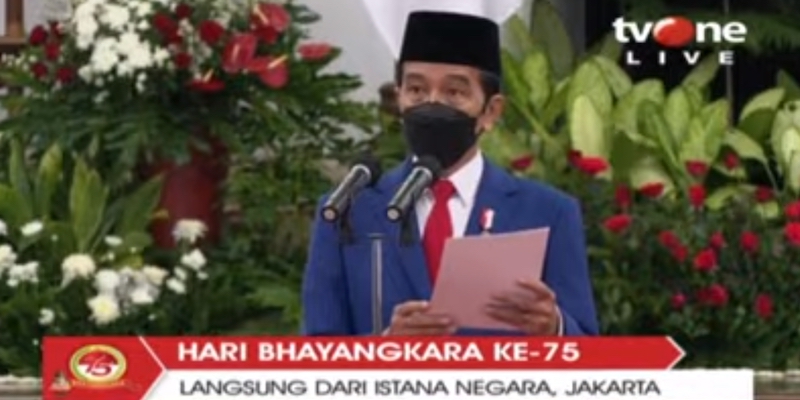Di HUT Ke-75 Bhayangkara, Presiden Jokowi Apresiasi Kerja Keras Polri Tangani Pandemi