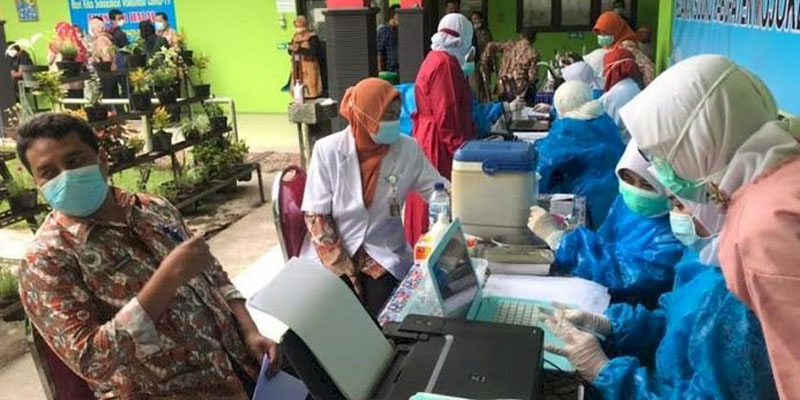 Kehabisan Stok, Vaksinasi di Jombang Terpaksa Dihentikan Sementara