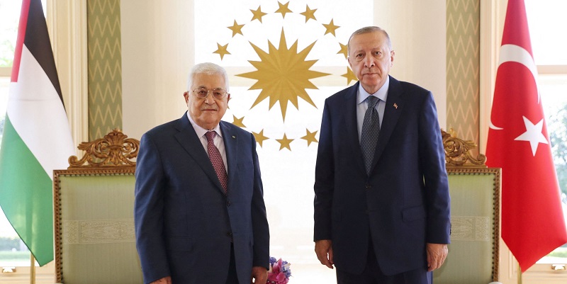 Erdogan Kepada Mahmoud Abbas: Turki Tak Akan Diam Melihat Kekejaman Israel Di Palestina