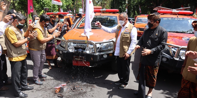 Dukung Bali Bangkit dari Pandemi, BNPB Luncurkan Gerakan Mobil Masker