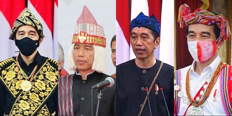 Jokowi dan Etika Politik Berbusana
