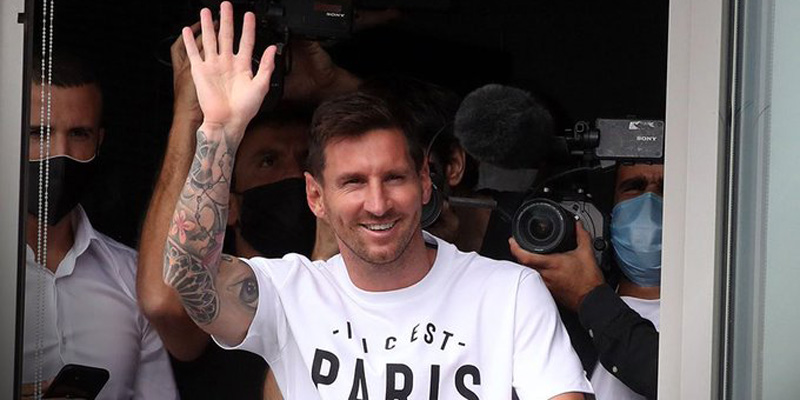 Sang Megabintang Tiba di Paris, PSG Rilis Video Teaser Messi