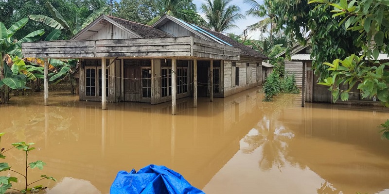 127 Rumah di Empat Desa Wilayah Tanah Bumbu Kembali Terendam Banjir