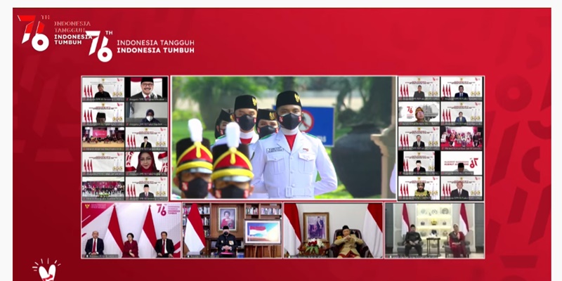 Megawati dan SBY Kompak Hadiri Upacara HUT Ke-76 RI
