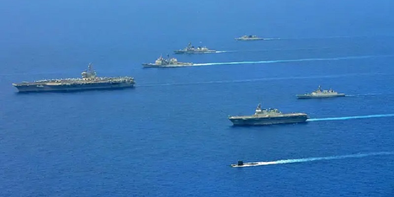 Membangkitkan Latihan Militer Malabar, Perlawanan Anti-China dari NATO Asia