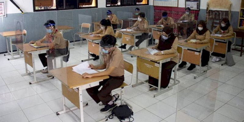 PTM Terbatas Mulai Dilaksanakan Hari Ini di 60 Sekolah di Jakarta Pusat