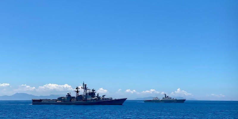 Angkatan Laut India dan Vietnam Latihan Maritim Bersama di Laut China Selatan
