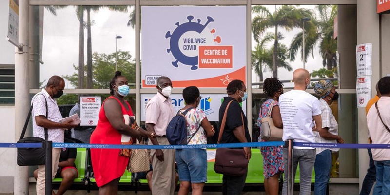 Kasus Covid Melonjak Lagi, Wilayah Guadeloupe Prancis Dikunci Selama Tiga Pekan