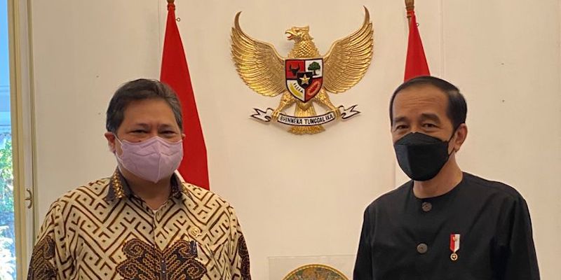 Jokowi Nyaman dengan Airlangga karena Golkar Seribu Persen Loyal