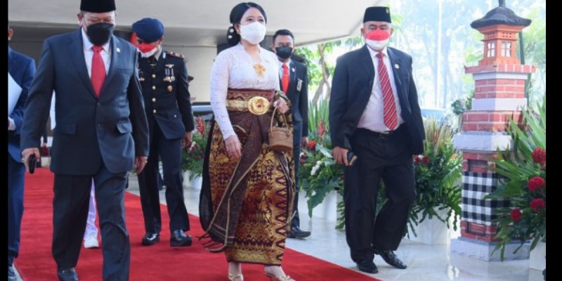 Berbusana Bali di Sidang Tahunan, Cara Puan Maharani Ajak Masyarakat Indonesia Mau Divaksin