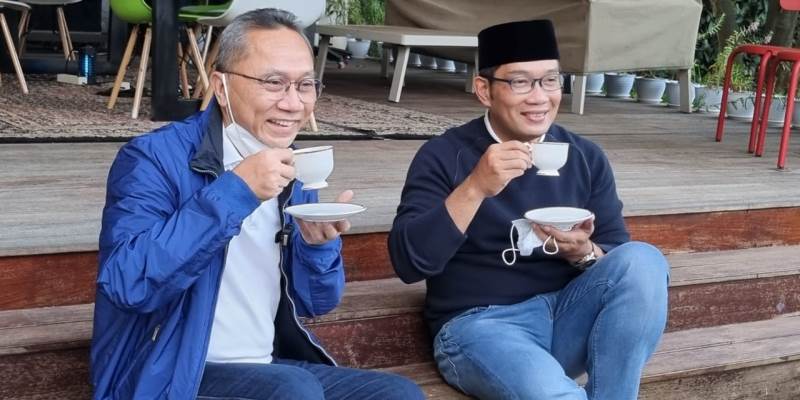 Zulhas Bertemu Empat Mata dengan Ridwan Kamil, Bahas Pilpres 2024?