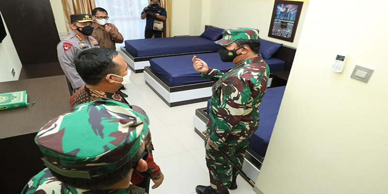 Panglima TNI Sarankan Warga yang OTG Segera ke Isolasi Terpusat