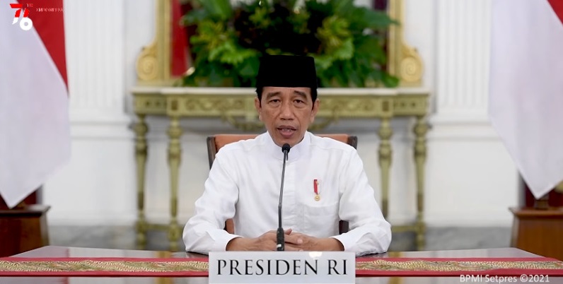 Jokowi Klaim Kebijakan Gas dan Rem Membuahkan Hasil Perbaikan Ekonomi sekaligus Covid-19